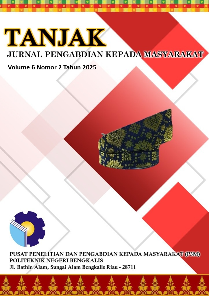 					View Vol. 6 No. 2 (2025): TANJAK : Jurnal Pengabdian Kepada Masyarakat
				