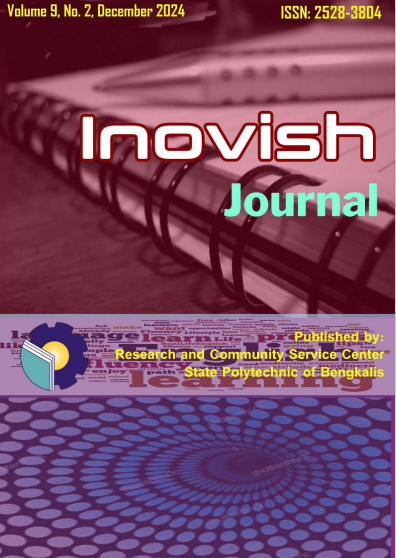 					View Vol. 9 No. 2 (2024): INOVISH JOURNAL
				